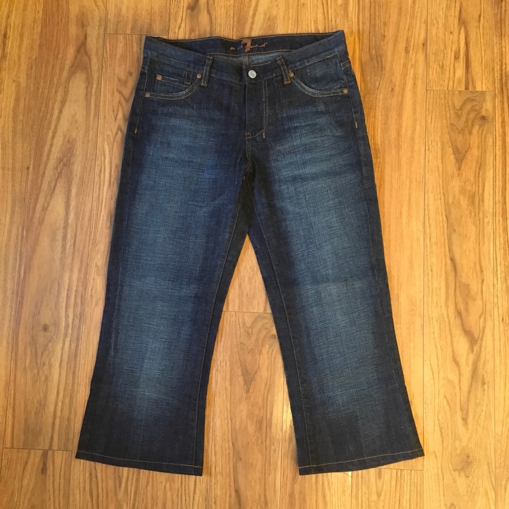 👖💖HP!💖👖 7 For All Mankind DOJO Cropped